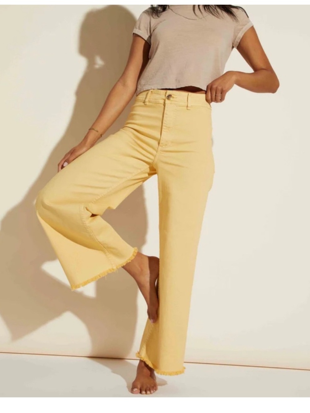 Billabong Free Fall Yellow High rise Jeans